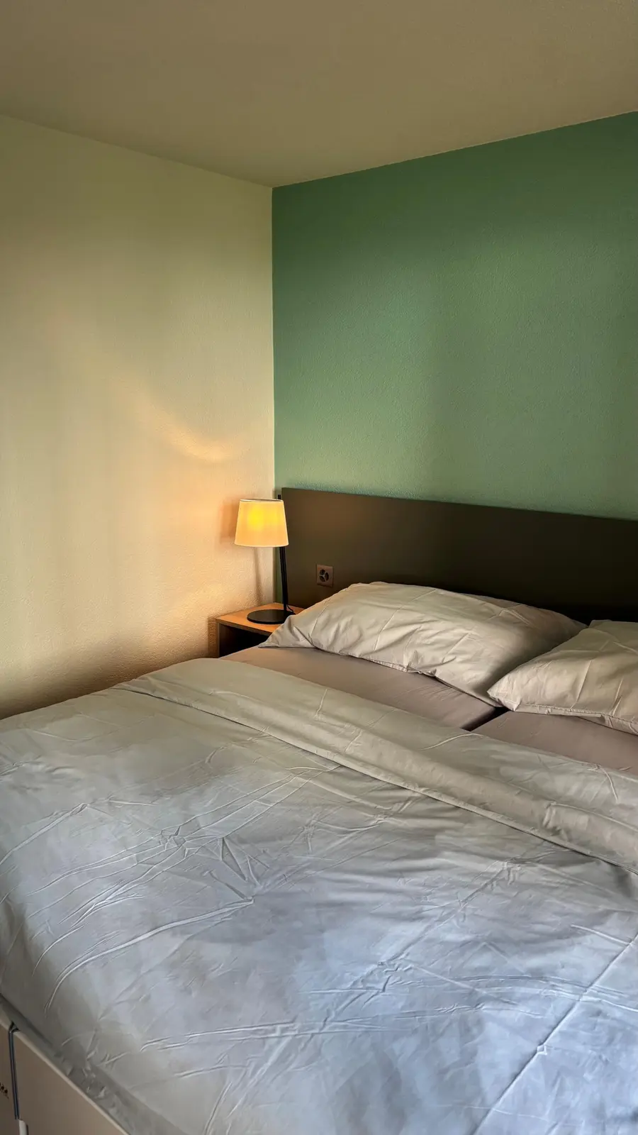 Zweites Schlafzimmer mit Doppelbett