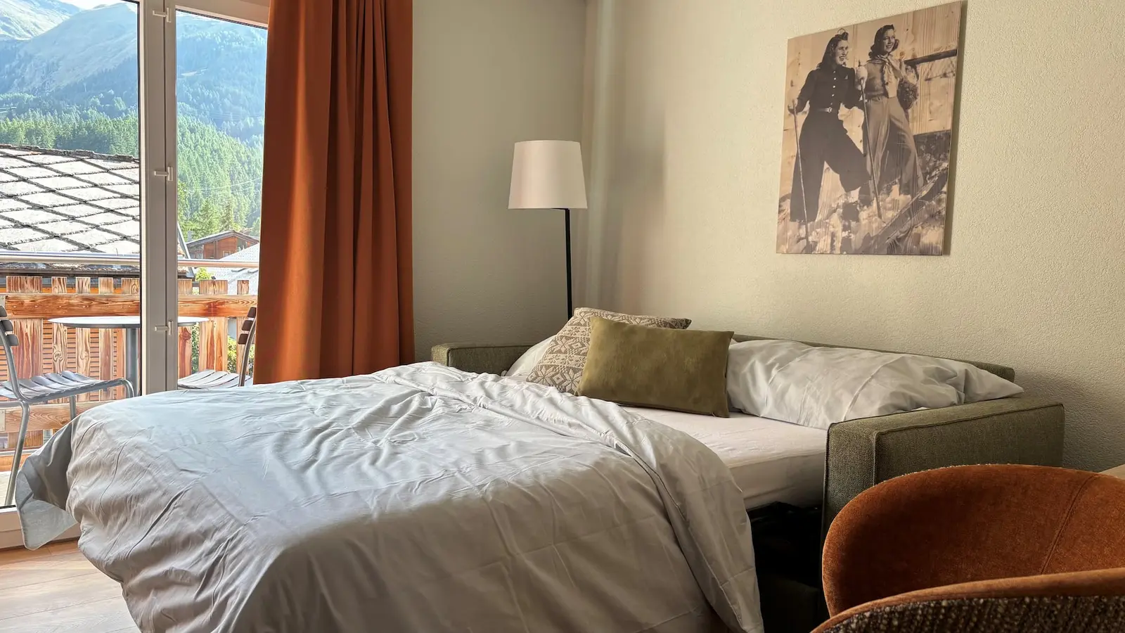 Die untere Etage wird zum zweiten Schlafzimmer