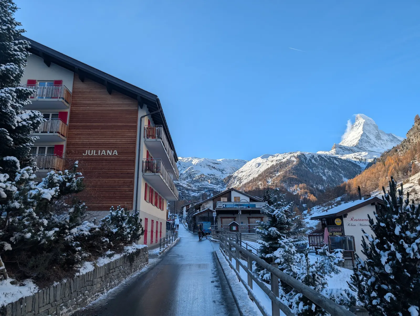 Haus Juliana im Winter